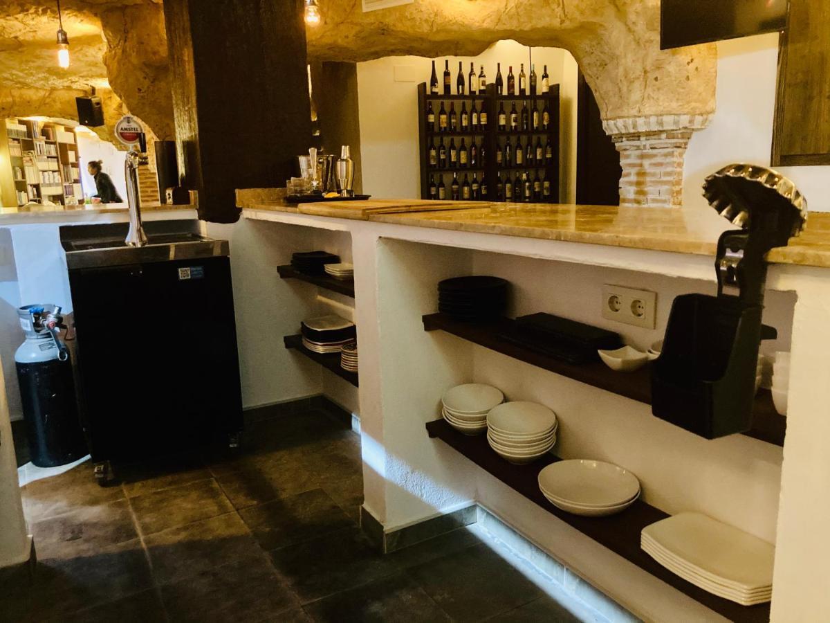 Casa Rural Cueva El Nido Casas de Fernando Alonso Esterno foto