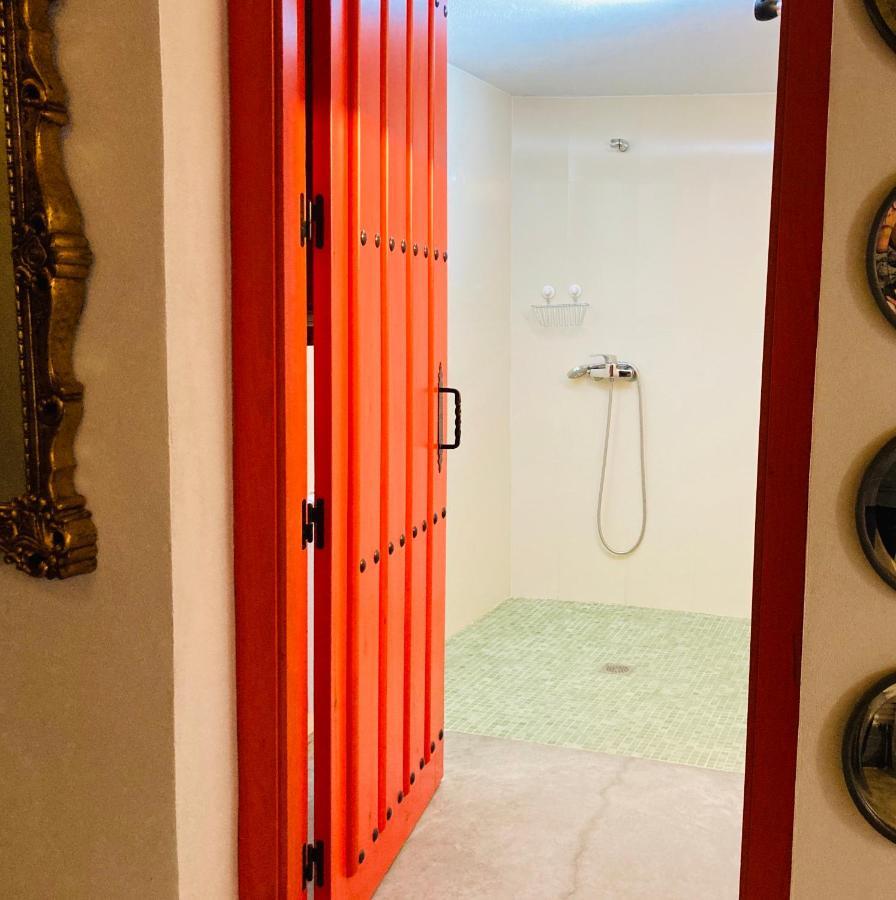 Casa Rural Cueva El Nido Casas de Fernando Alonso Esterno foto