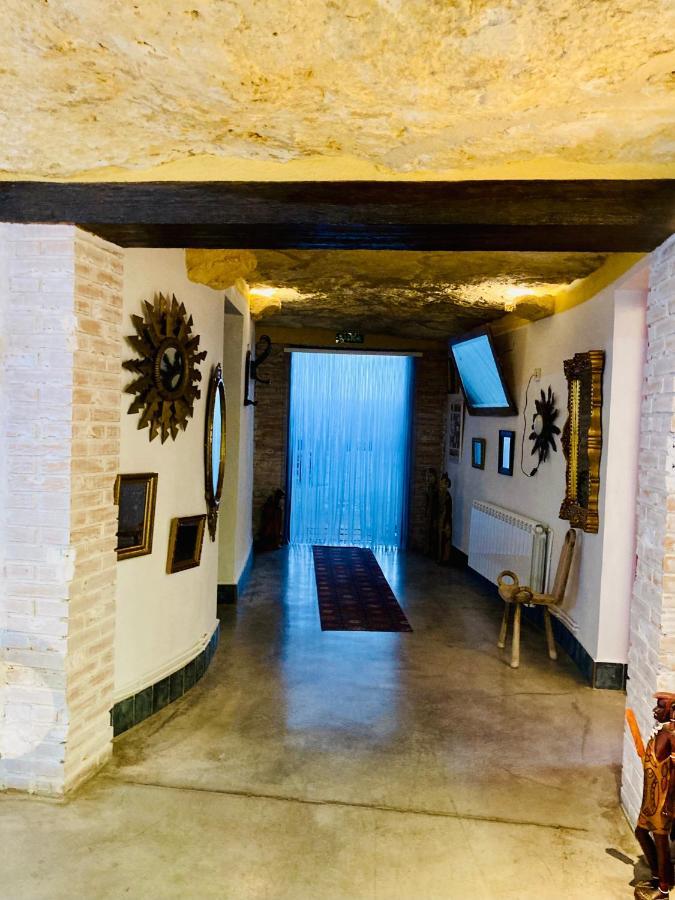 Casa Rural Cueva El Nido Casas de Fernando Alonso Esterno foto