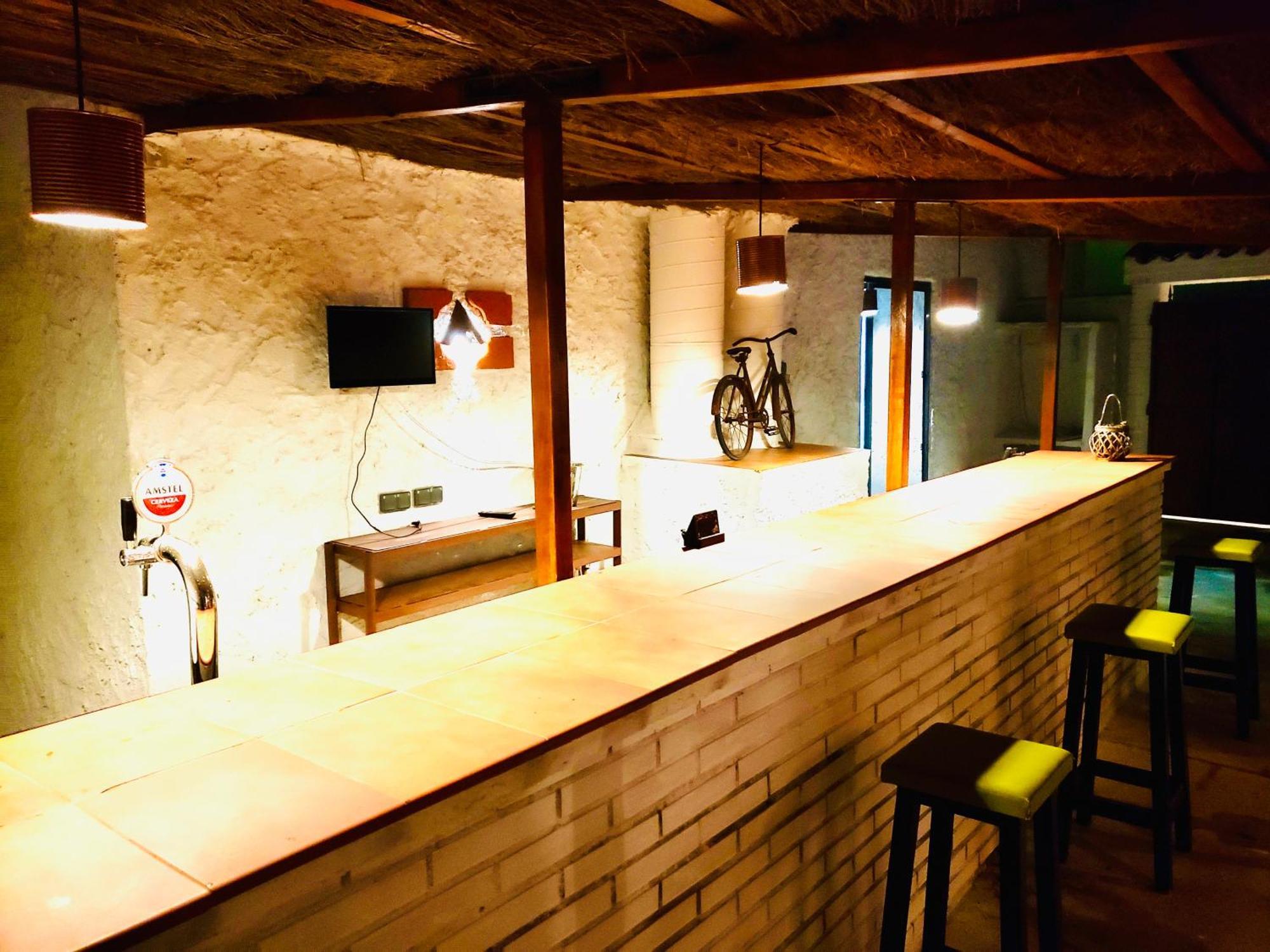 Casa Rural Cueva El Nido Casas de Fernando Alonso Esterno foto