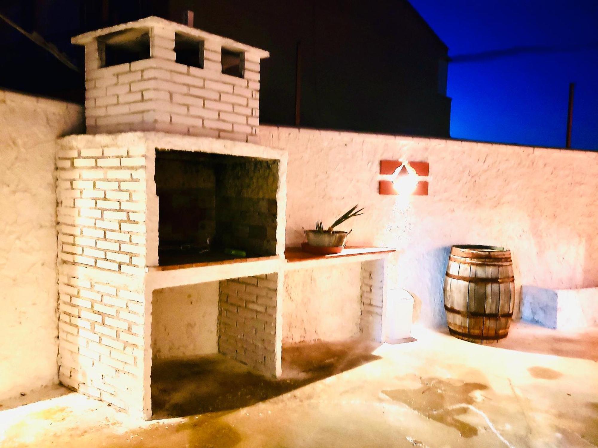 Casa Rural Cueva El Nido Casas de Fernando Alonso Esterno foto