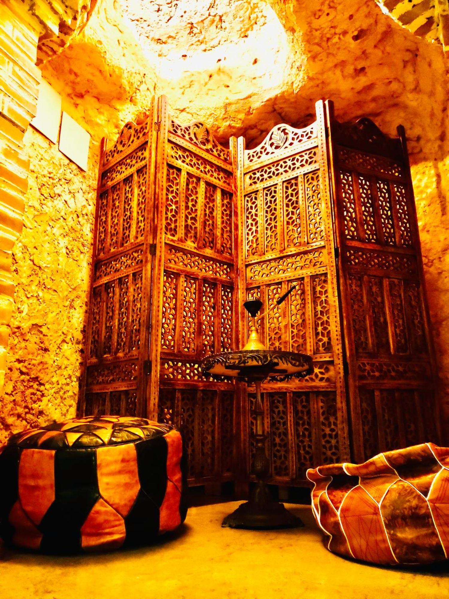 Casa Rural Cueva El Nido Casas de Fernando Alonso Esterno foto