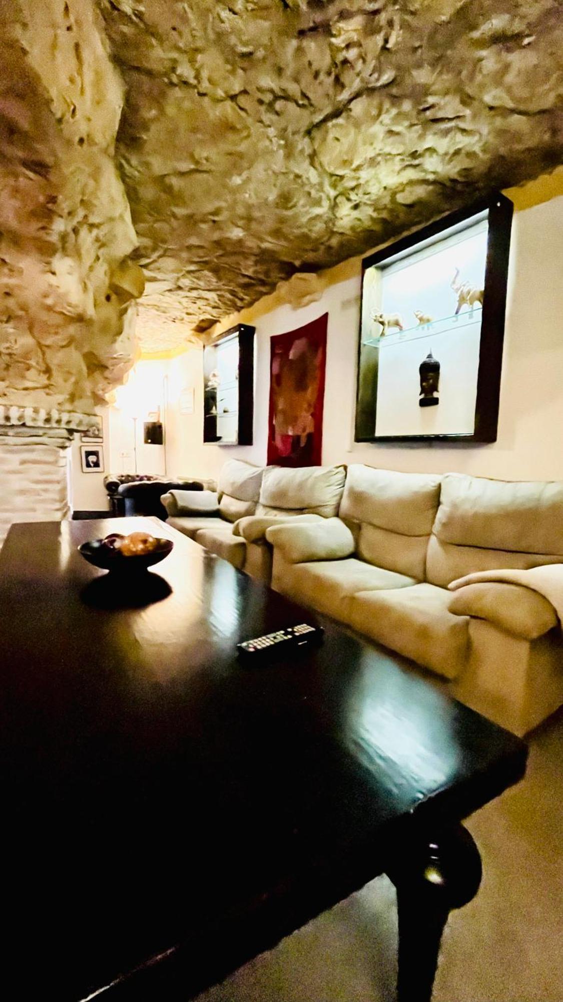 Casa Rural Cueva El Nido Casas de Fernando Alonso Esterno foto