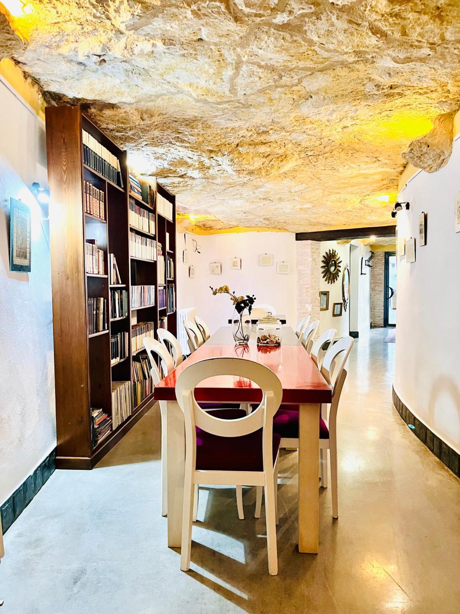 Casa Rural Cueva El Nido Casas de Fernando Alonso Esterno foto